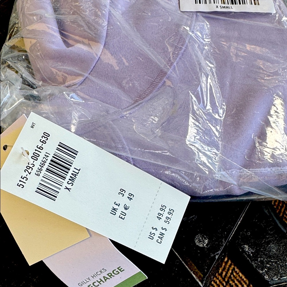 Gilly Hicks Light Purple Tee